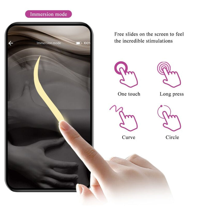 PRETTY LOVE - BAIRD G-SPOT 12 TRILLINGEN OPLAADBAAR LILA APP