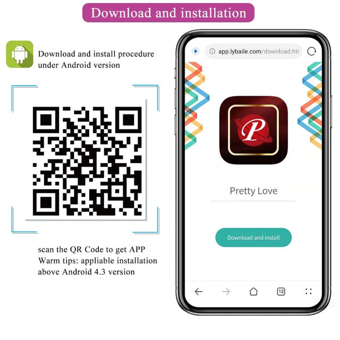 PRETTY LOVE - BAIRD G-SPOT 12 TRILLINGEN OPLAADBAAR LILA APP