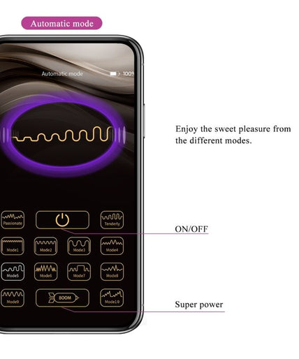 PRETTY LOVE - FISHERMAN APP CONTROLLED VIBRATING EGG LILA PRETTY LOVE - FISHERMAN APP CONTROLLED VIBRATING EGG LILA