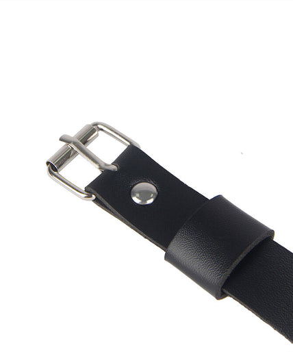 SUBBLIME - LEATHER CHAINLEG HARNESS BLACK ONE SIZE SUBBLIME - LEATHER CHAINLEG HARNESS BLACK ONE SIZE