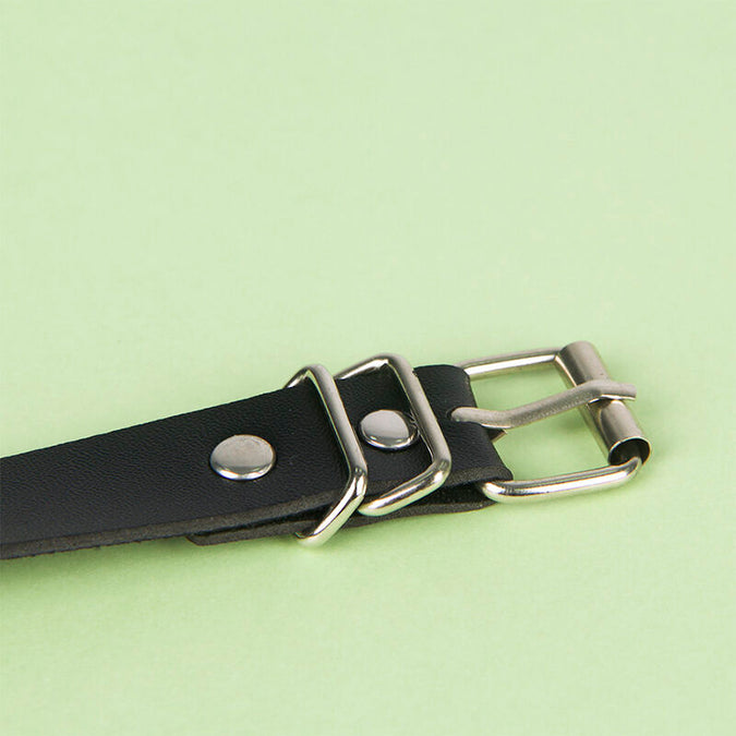 Subblime – Leren Kettingriem Zwart One Size