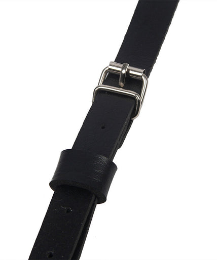 SUBBLIME - LEATHER RING CHEST HARNESS BLACK ONE SIZE SUBBLIME - LEATHER RING CHEST HARNESS BLACK ONE SIZE