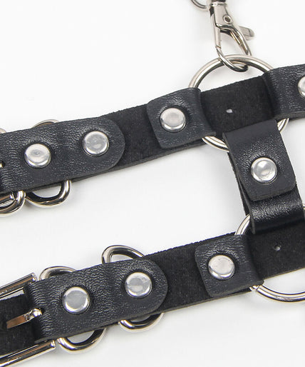 Subblime – Tuig met riemen en kettingdetails One Size Subblime – Tuig met riemen en kettingdetails One Size