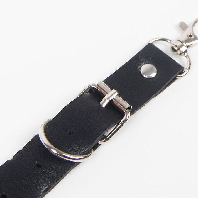 SUBBLIME - GORDEL- EN JARRETELHARNAS MET RINGEN EN KETTINGDETAIL ÉÉN MAAT