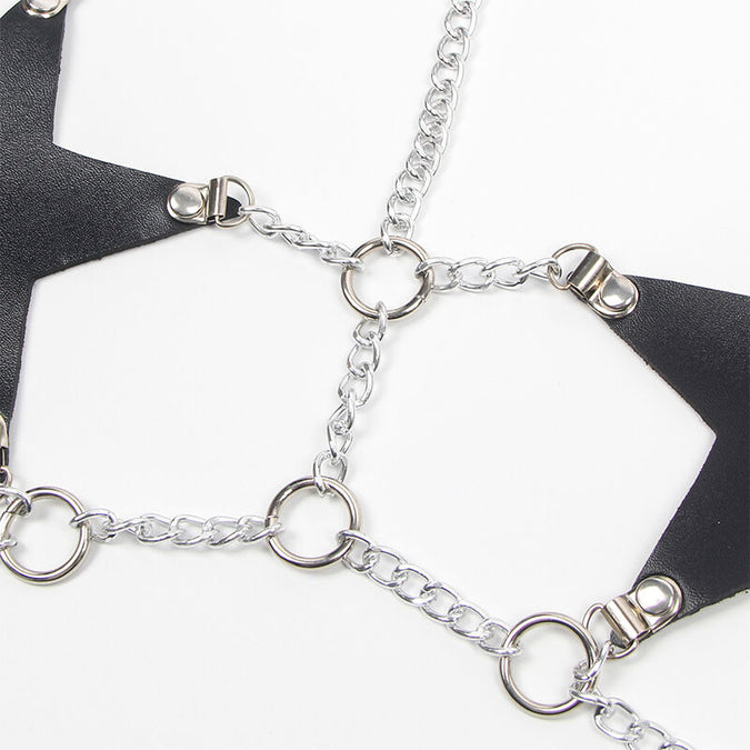SUBBLIME - VOLLEDIG LICHAAMSHARNAS MET STERRENKETTEL DETAIL ONE SIZE