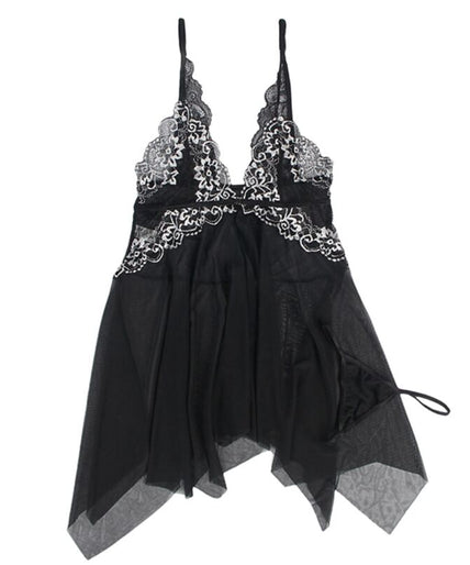 SUBBLIME - BABYDOLL FABRIC TULLE CHEST LACE L/XL SUBBLIME - BABYDOLL FABRIC TULLE CHEST LACE L/XL