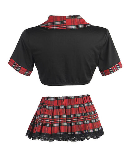 SUBBLIME - SEXY SCHOOLMEISJESKOSTUUM MET TOP S/M SUBBLIME - SEXY SCHOOLMEISJESKOSTUUM MET TOP S/M