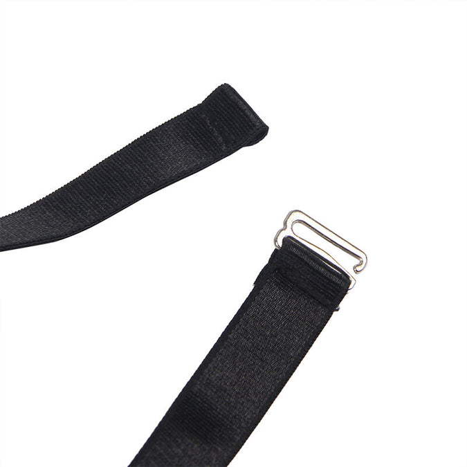 SUBLLIME - TRANSPARANTE HALTER JURK ZWART L/XL