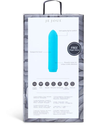 JE JOUE - TEAL CLASSIC BULLET VIBRATOR JE JOUE - TEAL CLASSIC BULLET VIBRATOR