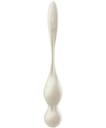 SATISFYER - LOVE BIRDS VIBRATING KEGEL BALLS WHITE SATISFYER - LOVE BIRDS VIBRATING KEGEL BALLS WHITE