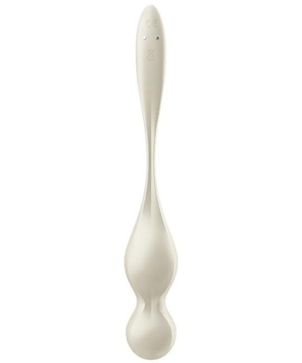 SATISFYER - LOVE BIRDS VIBRATING KEGEL BALLS WHITE SATISFYER - LOVE BIRDS VIBRATING KEGEL BALLS WHITE