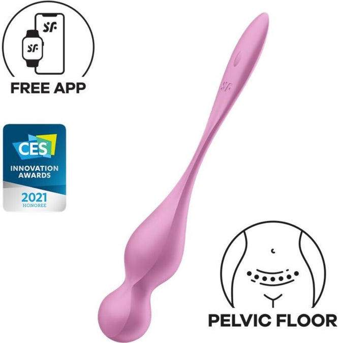SATISFYER - LOVE BIRDS TRILLENDE KEGEL BALLEN ROZE