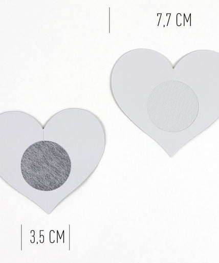 SECRET PLAY - WOW BOOBS! HEART NIPPLE COVERS SECRET PLAY - WOW BOOBS! HEART NIPPLE COVERS