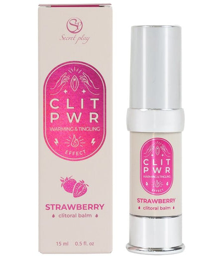 SECRET PLAY - CLIT PWR AARDBEI CLITORIS BALSEM SECRET PLAY - CLIT PWR AARDBEI CLITORIS BALSEM