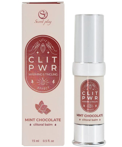 SECRET PLAY - CLIT PWR CLITORIS BALSEM MUNT CHOCOLADE SECRET PLAY - CLIT PWR CLITORIS BALSEM MUNT CHOCOLADE