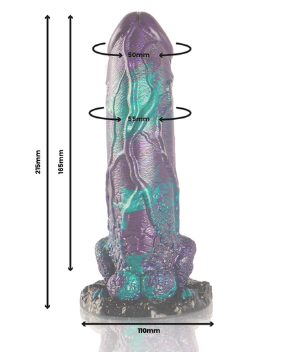 EPIC - BASILISK DILDO DOUBLE SCALY PLEASURE BIG SIZE EPIC - BASILISK DILDO DOUBLE SCALY PLEASURE BIG SIZE