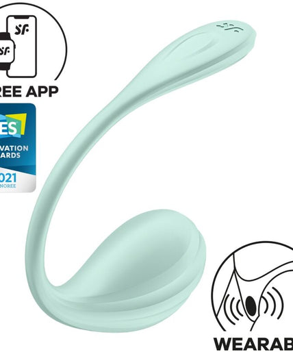 SATISFYER - SMOOTH PETAL G-POINT STIMULATOR WATER GREEN FREE APP SATISFYER - SMOOTH PETAL G-POINT STIMULATOR WATER GREEN FREE APP