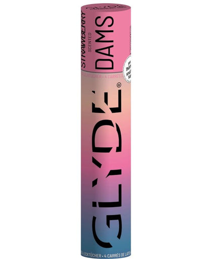 SHEER GLYDE - DAMS LAMINAS LATEX ORALE SEKS AARDBEI SHEER GLYDE - DAMS LAMINAS LATEX ORALE SEKS AARDBEI