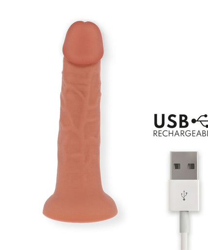ONINDER - SMALL BOGOTÁ VIBRATOR DILDO 9 SPEEDS NATURAL 17.5 CM -O- 4 CM - FREE APP ONINDER - SMALL BOGOTÁ VIBRATOR DILDO 9 SPEEDS NATURAL 17.5 CM -O- 4 CM - FREE APP