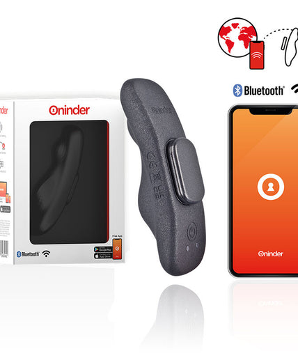 ONINDER - MANILA PANTY RECHARGEABLE VIBRATOR 9 SPEED 9.6 CM X 2.6 CM - FREE APP ONINDER - MANILA PANTY RECHARGEABLE VIBRATOR 9 SPEED 9.6 CM X 2.6 CM - FREE APP