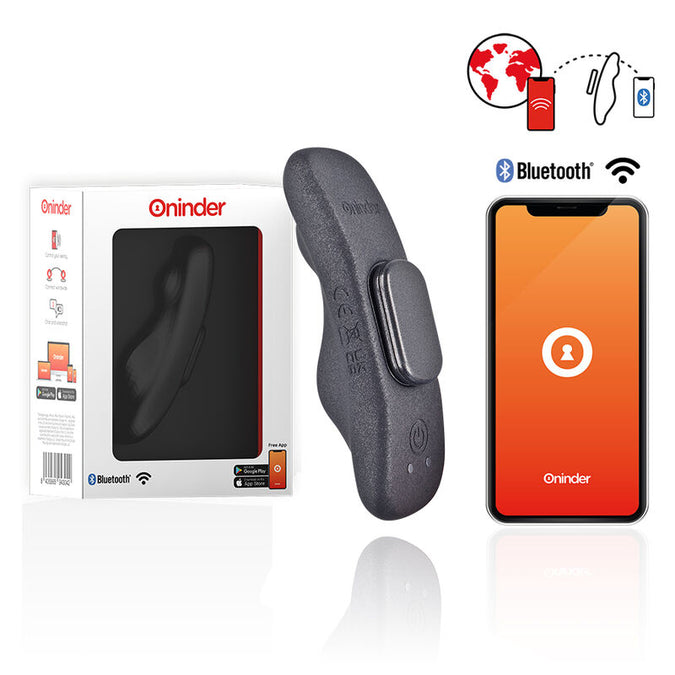 Oninder – Manila Panty Rechargeable Vibrator 9 Speed 9.6 Cm X 2.6 Cm – Free App