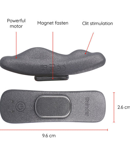 ONINDER - MANILA PANTY RECHARGEABLE VIBRATOR 9 SPEED 9.6 CM X 2.6 CM - FREE APP ONINDER - MANILA PANTY RECHARGEABLE VIBRATOR 9 SPEED 9.6 CM X 2.6 CM - FREE APP