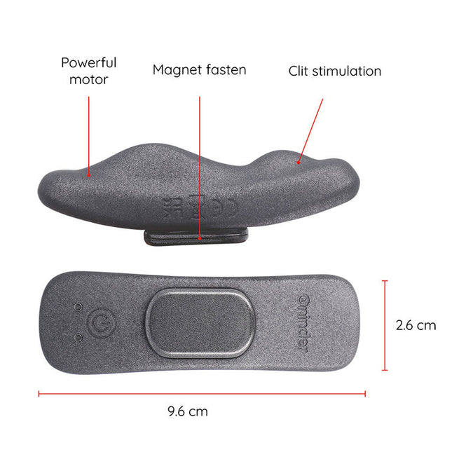 Oninder – Manila Panty Rechargeable Vibrator 9 Speed 9.6 Cm X 2.6 Cm – Free App