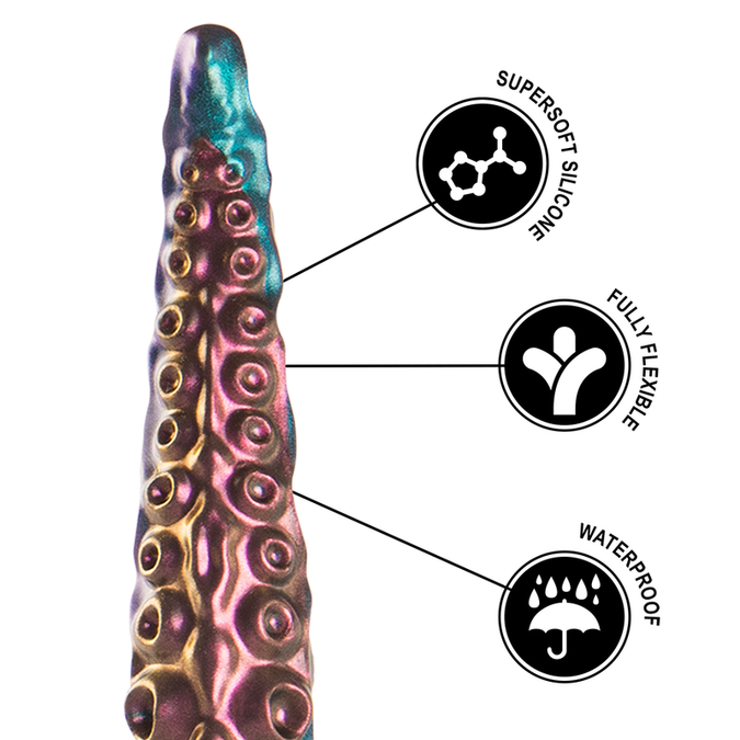 Epic – Charybdis Fijne Tentakel Dildo Grote Maat