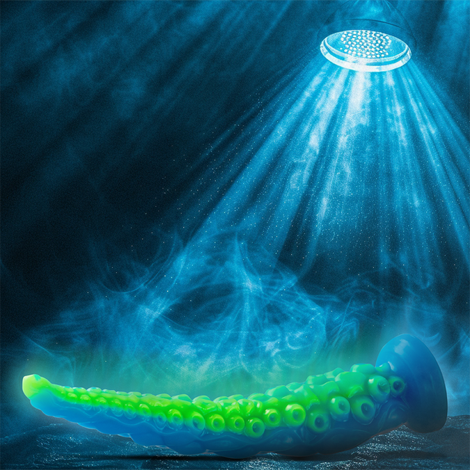 Epic – Scylla Fluorescent Thin Tentacle Dildo Small Size