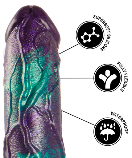 EPIC - BASILISK DILDO DOUBLE SCALY PLEASURE BIG SIZE EPIC - BASILISK DILDO DOUBLE SCALY PLEASURE BIG SIZE
