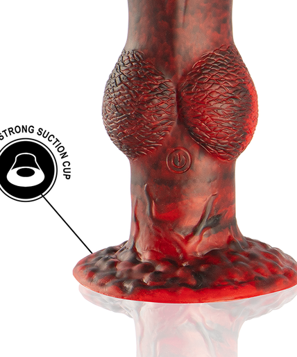 EPIC - PROMETHEUS DILDO TITAN IN FLAMES RECHARGEABLE REMOTE CONTROL EPIC - PROMETHEUS DILDO TITAN IN FLAMES RECHARGEABLE REMOTE CONTROL
