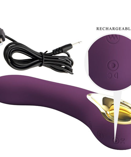 PRETTY LOVE - ETHAN RECHARGEABLE VIBRATOR LILA PRETTY LOVE - ETHAN RECHARGEABLE VIBRATOR LILA