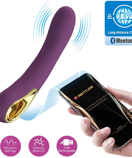PRETTY LOVE - ETHAN RECHARGEABLE VIBRATOR LILA PRETTY LOVE - ETHAN RECHARGEABLE VIBRATOR LILA