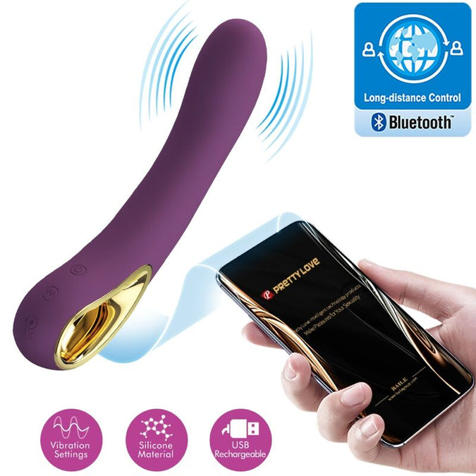 Pretty Love – Ethan Rechargeable Vibrator Lila
