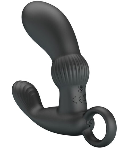 Pleasurements – Pretty Love – Cayla Prostate Vibrator With Remote Control – Black Pleasurements – Pretty Love – Cayla Prostate Vibrator With Remote Control – Black
