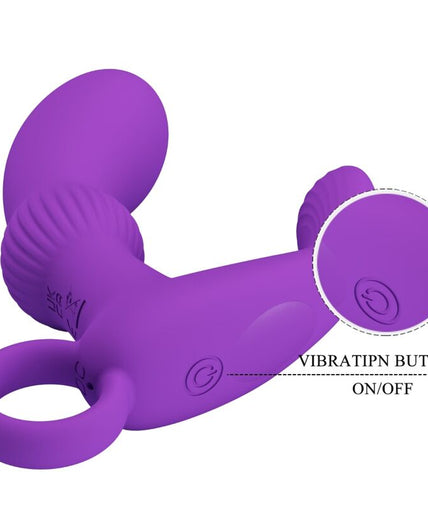 Pretty Love – Cayla Prostate Vibrator with Remote Control – Lilac Pretty Love – Cayla Prostate Vibrator with Remote Control – Lilac