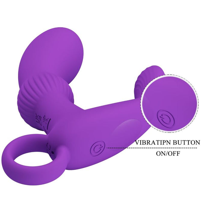 Pleasurements – Pretty Love – Cayla Prostaatvibrator met afstandsbediening – Lila