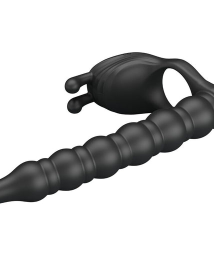 PRETTY LOVE - BLACKNEY PENISRING MET ZWARTE VIBRATORPLUG PRETTY LOVE - BLACKNEY PENISRING MET ZWARTE VIBRATORPLUG