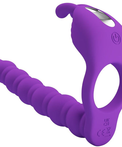 Pretty Love – Blackney Penissring Met Lila Vibrator Plug Pretty Love – Blackney Penissring Met Lila Vibrator Plug