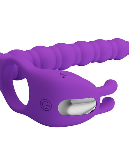 Pretty Love – Blackney Penissring Met Lila Vibrator Plug Pretty Love – Blackney Penissring Met Lila Vibrator Plug