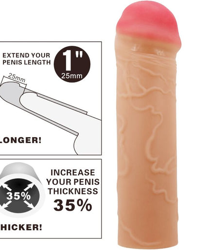 PRETTY LOVE - NILE PENIS EXTENDER COVER FLESH PRETTY LOVE - NILE PENIS EXTENDER COVER FLESH