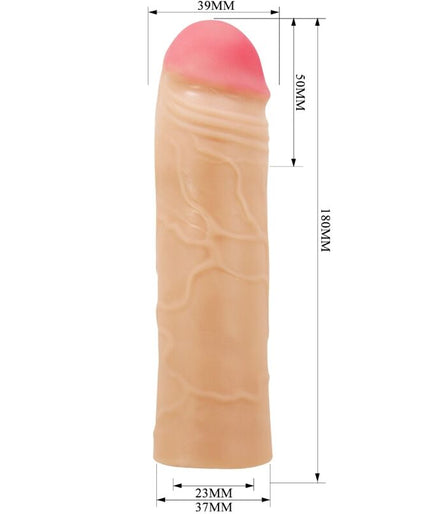 PRETTY LOVE - CHANE PENIS EXTENDER COVER FLESH PRETTY LOVE - CHANE PENIS EXTENDER COVER FLESH