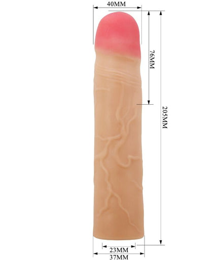 PRETTY LOVE - KYLIAN PENIS EXTENDER COVER FLESH PRETTY LOVE - KYLIAN PENIS EXTENDER COVER FLESH