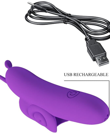Pretty Love – Snail Powerful Purple Finger Stimulator Pretty Love – Snail Powerful Purple Finger Stimulator
