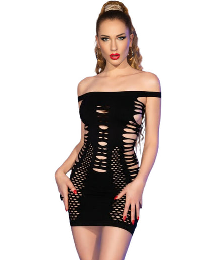 CHILIROSE - CR 4711 BLACK DRESS S/M CHILIROSE - CR 4711 BLACK DRESS S/M