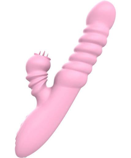 ARMONY - VIBRATOR MULTIFUNCTION WITH STIMULATING TONGUE HEAT EFFECT PINK ARMONY - VIBRATOR MULTIFUNCTION WITH STIMULATING TONGUE HEAT EFFECT PINK