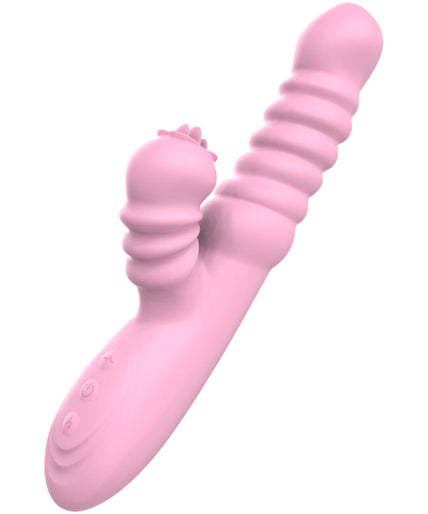 ARMONY - VIBRATOR MULTIFUNCTION WITH STIMULATING TONGUE HEAT EFFECT PINK ARMONY - VIBRATOR MULTIFUNCTION WITH STIMULATING TONGUE HEAT EFFECT PINK