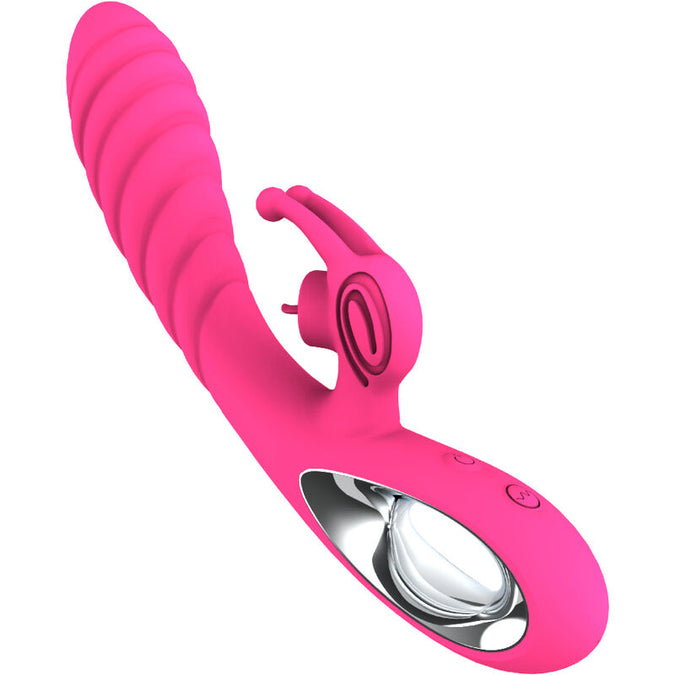 Armony – Vicky Rabbit Vibrator mit Fuchsia Zugring Zunge