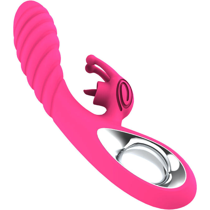 Armony – Vicky Rabbit Vibrator mit Fuchsia Zugring Zunge