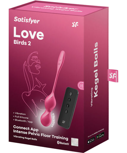 Satisfyer – Love Birds 2 Vibrerende Kegelballen + Gratis App Satisfyer – Love Birds 2 Vibrerende Kegelballen + Gratis App